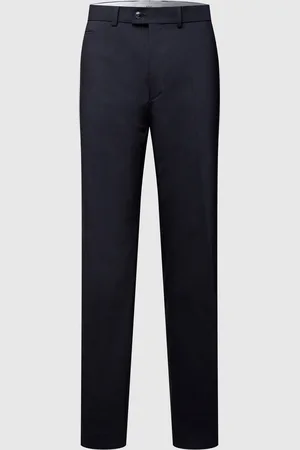 Brax Regular fit broek van scheerwolmix met stretch, model 