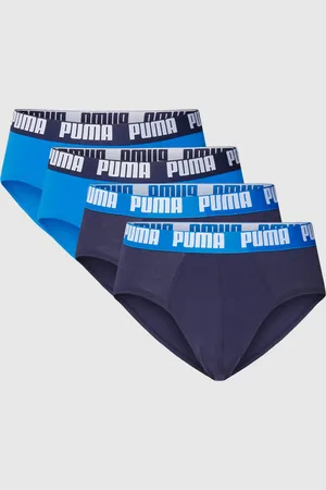 PUMA Slip met elastische band met logo in een set van 4 stuks