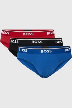 HUGO BOSS Slip met labeldetails in een set van 3 stuks, model 