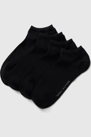 Tommy Hilfiger Sneakersokken met ribboordjes in een set van 4 paar