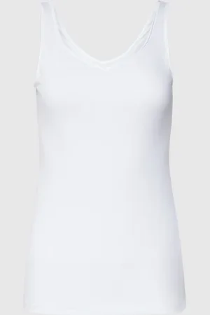 Mey Top met bandjes in effen design