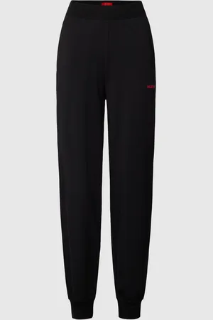 HUGO BOSS Sweatpants met labelprint, model 