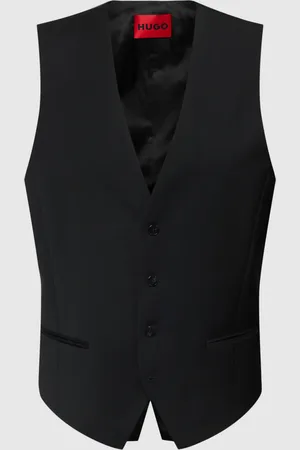 HUGO BOSS Gilet met paspelzakken