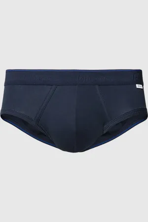 Schiesser Slip met elastische band met logo, model 