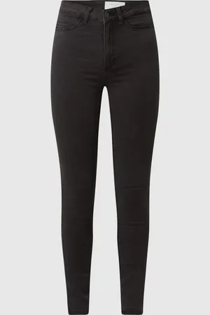 Noisy May Skinny fit jeans met viscose, model 