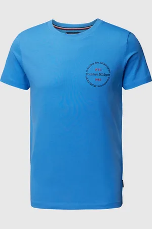 Tommy Hilfiger Slim fit T-shirt met ronde hals