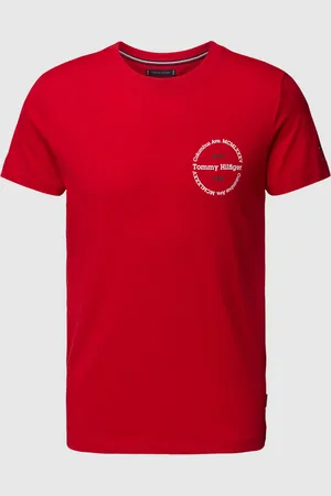 Tommy Hilfiger Slim fit T-shirt met ronde hals