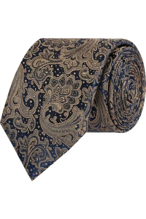 Carlo Monti Zijden stropdas met paisleymotief