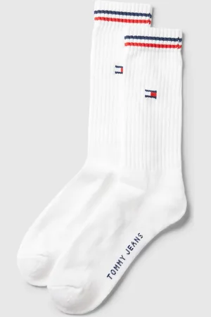 Tommy Hilfiger Sokken met label- en logoprint in een set van 2 paar, model 