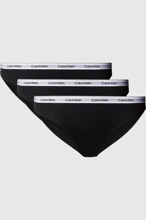 Calvin Klein Slip in effen design in een set van 3 stuks