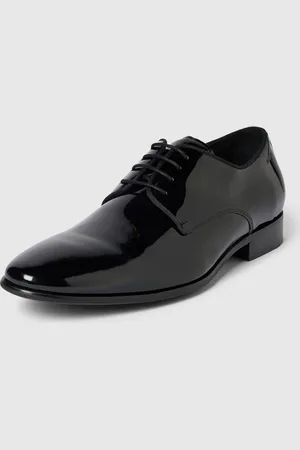 Digel Derby schoenen van leer met vetersluiting, model 