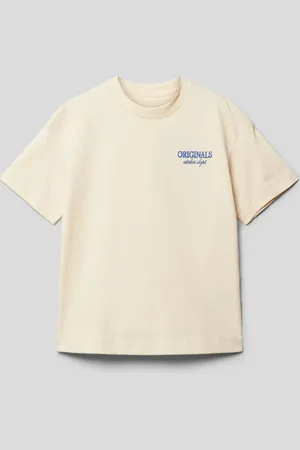 JACK & JONES T-shirt met statementprint, model 