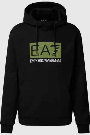 EA7 Hoodie met labelprint, model 
