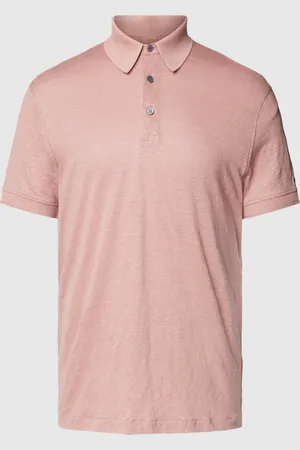 Tommy Hilfiger Regular fit poloshirt van linnenmix