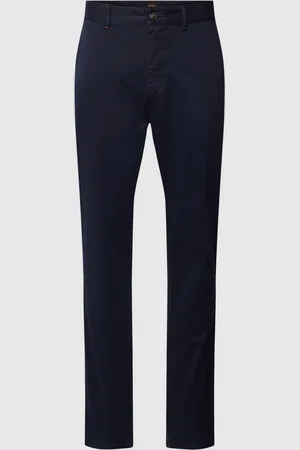 HUGO BOSS Slim fit chino met Franse steekzakken