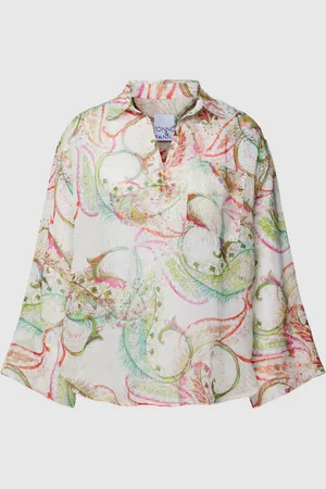 Tonno & Panna Blouse met paisleymotief, model 