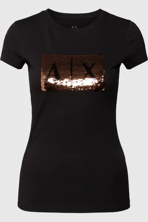 Armani Exchange T-shirt met pailletten