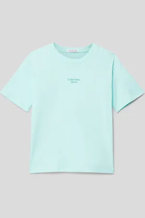 Calvin Klein T-shirt met labelprint, model 