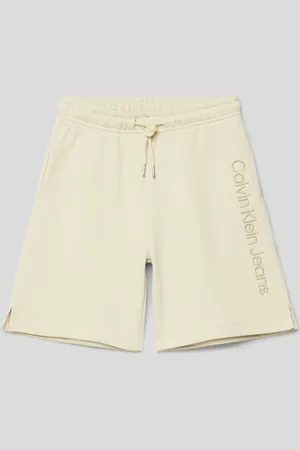 Calvin Klein Sweatshorts met labelstitching