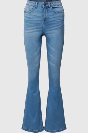 Noisy May Skinny fit flared jeans met 5-pocketmodel, model 