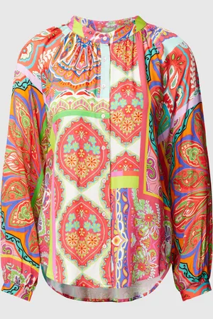 Tonno & Panna Blouse met paisleymotief, model 