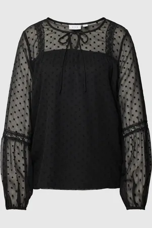 VILA Blouseshirt met opstaande kraag
