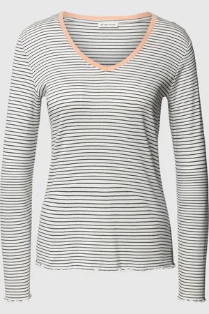 TOM TAILOR Shirt met lange mouwen met streepmotief