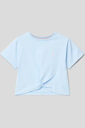 Ralph Lauren Kort T-shirt met labelstitching