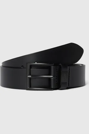 HUGO BOSS Leren riem met doornsluiting, model 