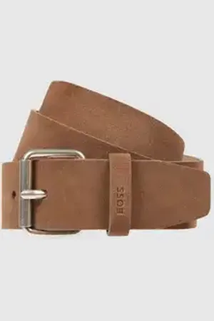 HUGO BOSS Riem van suède, model 