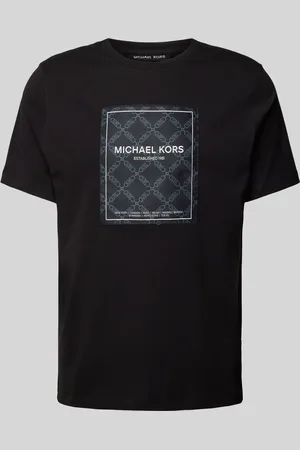 Michael Kors T-shirt met labelprint, model 