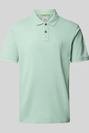 Camel Active Regular fit poloshirt met logostitching