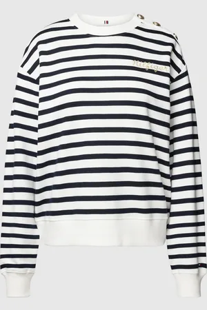 Tommy Hilfiger Sweatshirt met knoopsluiting