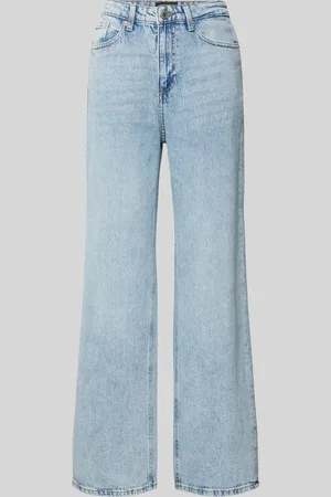 VERO MODA Wide fit jeans met knoopsluiting, model 