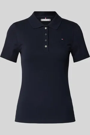 Tommy Hilfiger Slim fit poloshirt met logostitching, model 
