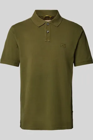 Camel Active Regular fit poloshirt met logostitching