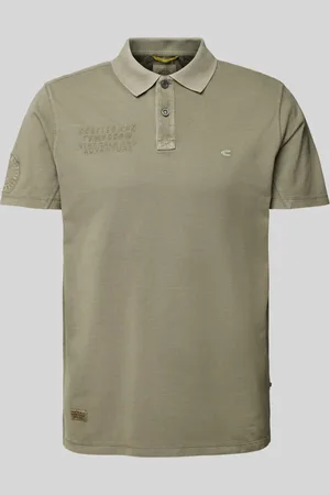 Camel Active Poloshirt met labelstitching