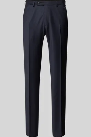 Digel Slim fit pantalon van scheerwolmix, model 