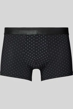 Hom Boxershort met elastische band met label, model 
