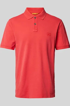 Camel Active Regular fit poloshirt met logostitching