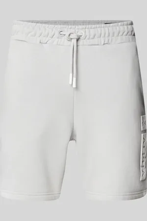 Alpha Industries Regular fit sweatshorts met labelprint