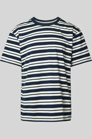 Anerkjendt T-shirt met streepmotief, model 