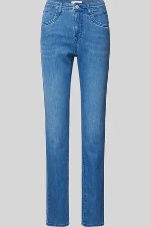 Brax Slim fit jeans met riemlussen, model 