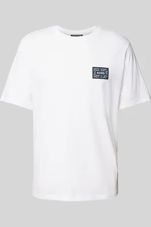 Michael Kors T-shirt met labeldetails