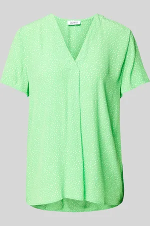 ESPRIT Blouse met all-over motief