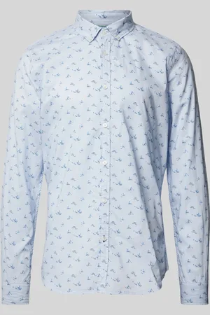 Scotch&Soda Slim fit vrijetijdsoverhemd met all-over print
