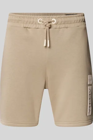 Alpha Industries Regular fit sweatshorts met labelprint