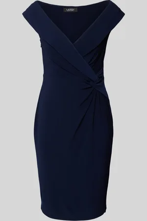 Ralph Lauren Cocktailjurk met plooien, model 