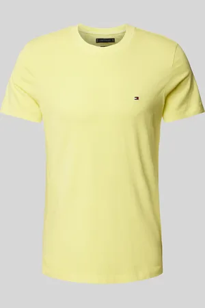 Tommy Hilfiger Slim fit T-shirt met logostitching, model 