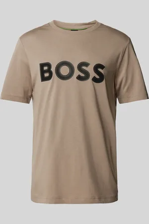 HUGO BOSS T-shirt met labelopschrift